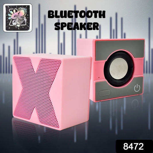 Mini Speaker Portable Wireless Speaker with Immersive Sound (1 Pc / Mix Color)