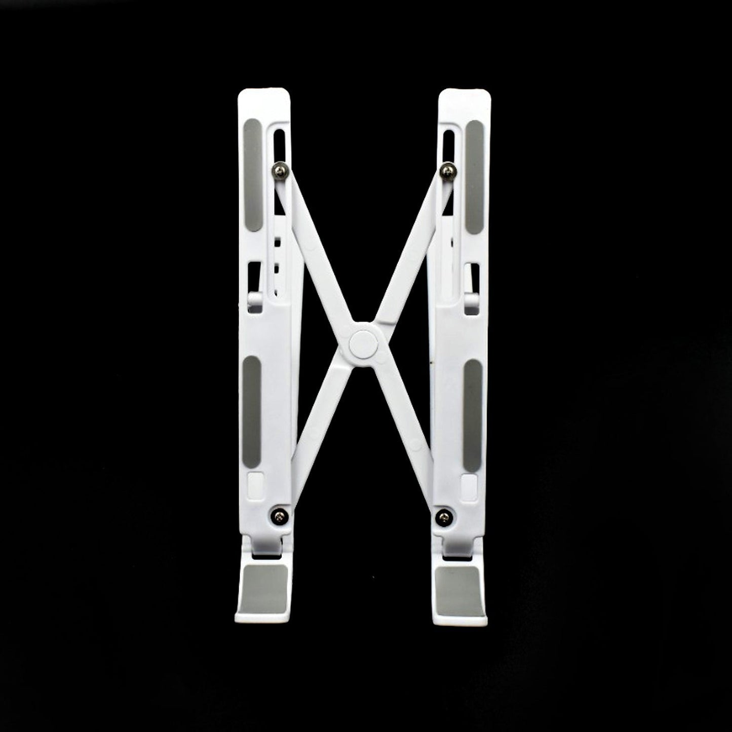 Adjustable Ergonomic Foldable Portable, Holder Riser Tablet Stand Plastic (Use In 14 inch Laptop)
